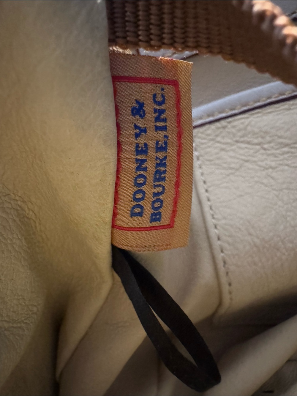 Dooney Light Blue Amelie TOTE Florentine Leather With Shoulder Strap - Picture 2 of 11